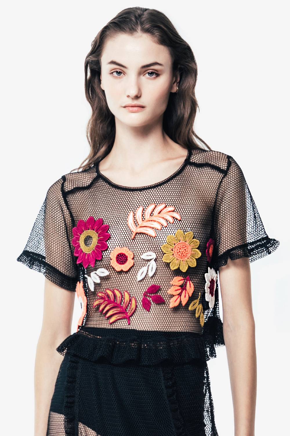 Kristina Ti ALINA - Mesh Blouse