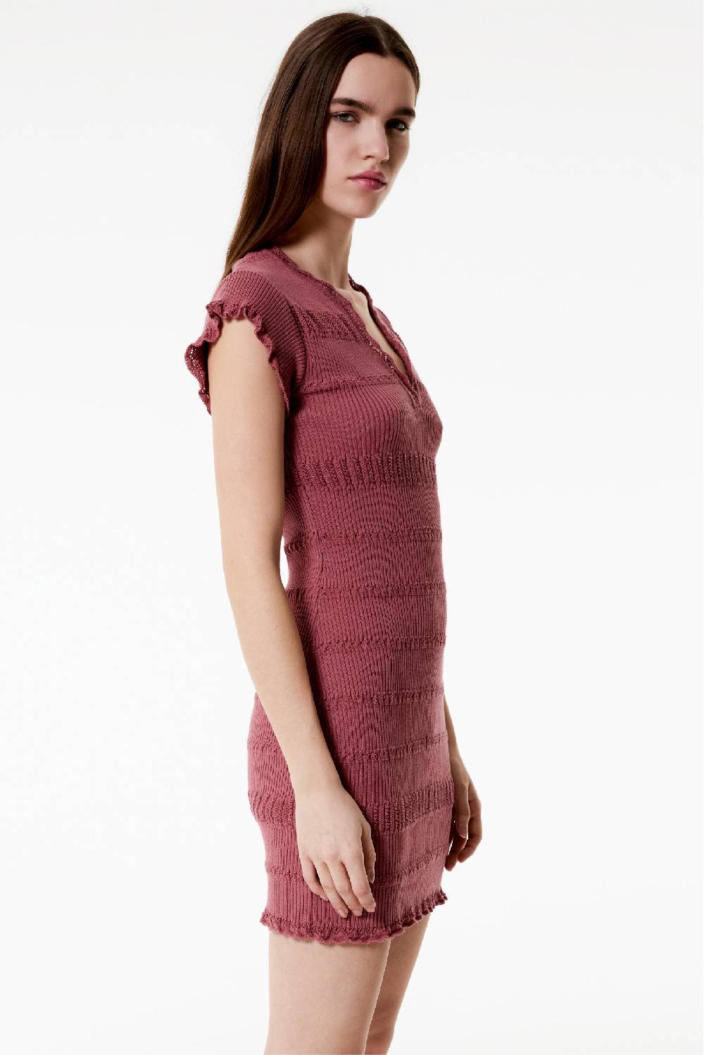 Kristina Ti AUDREY - Knitted Dress Skin