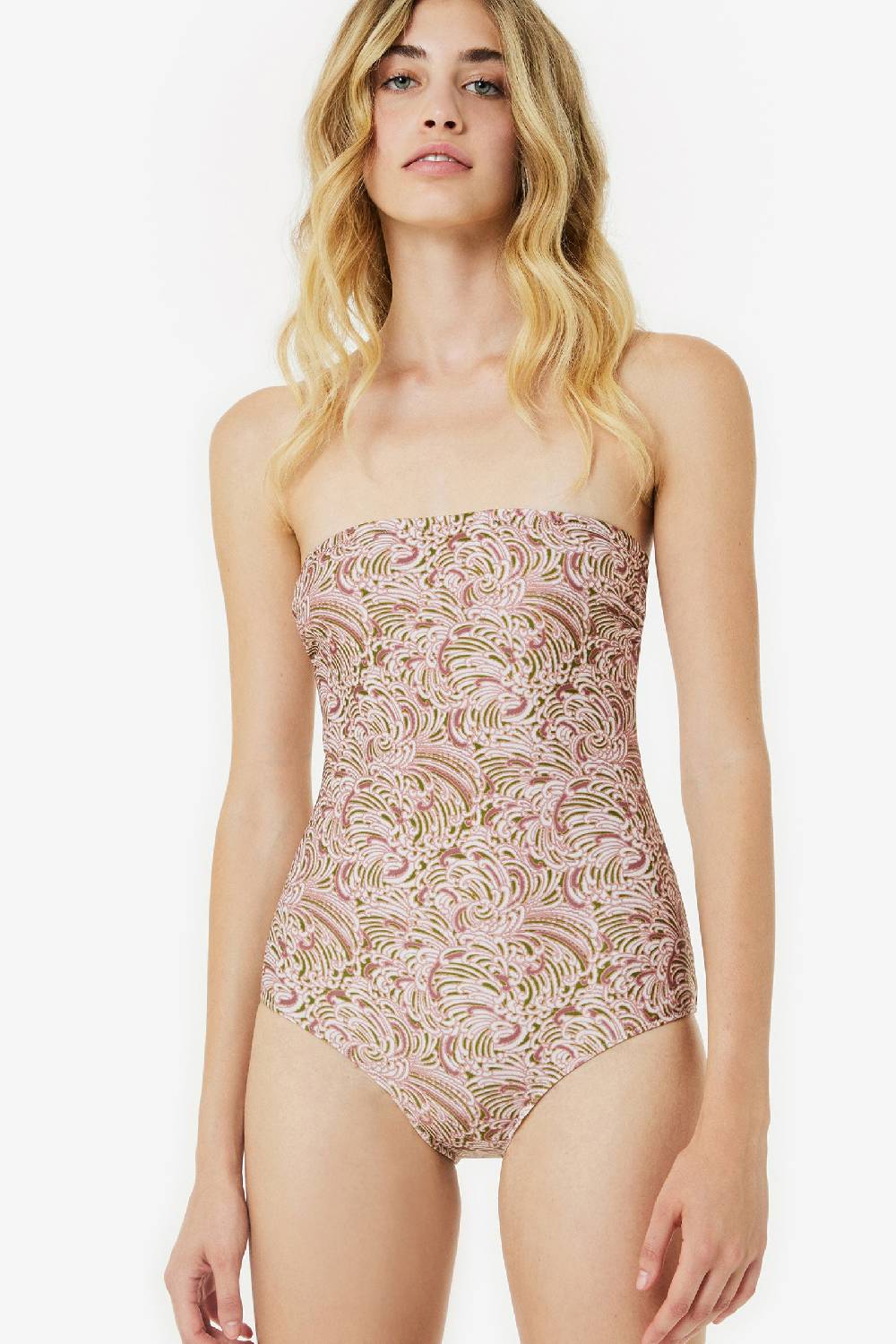 Kristina Ti AUGUSTINE - One piece bandeau Coralline