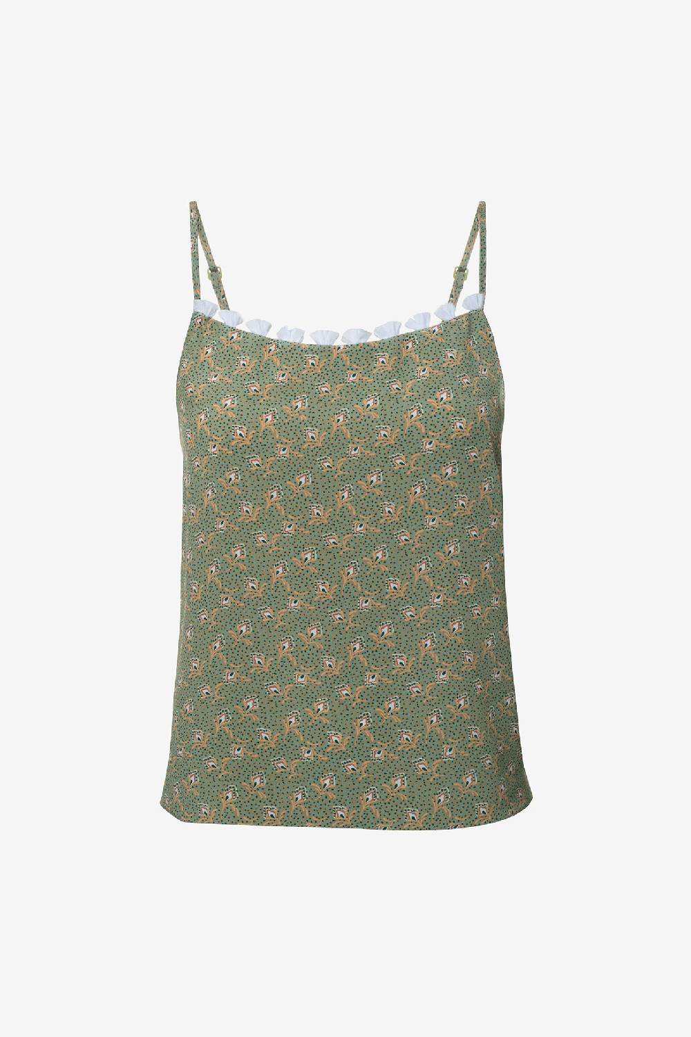 Kristina Ti CLOE - Silk top Woods