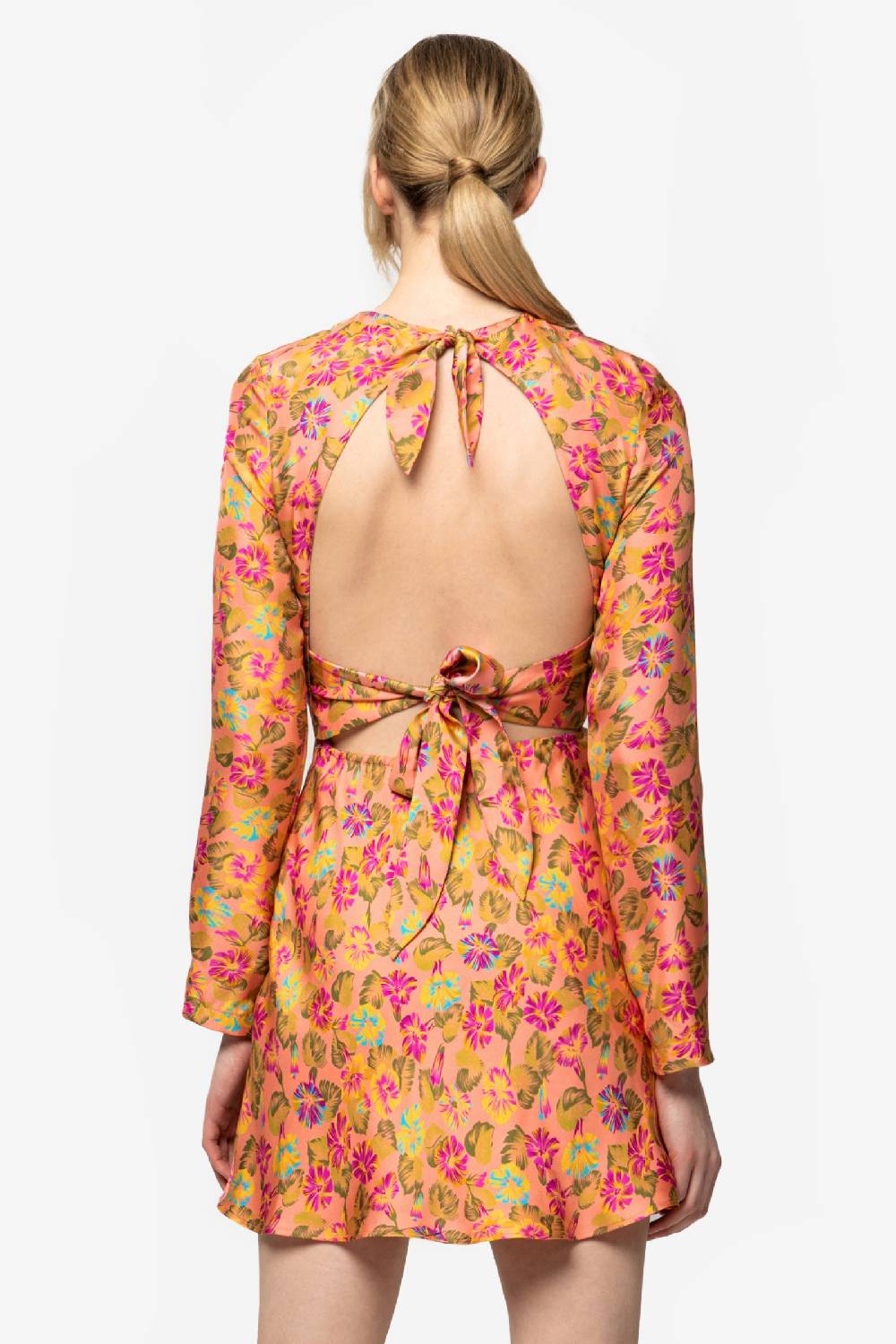 Kristina Ti COLETTE - Mini Dress With Jewel Collar