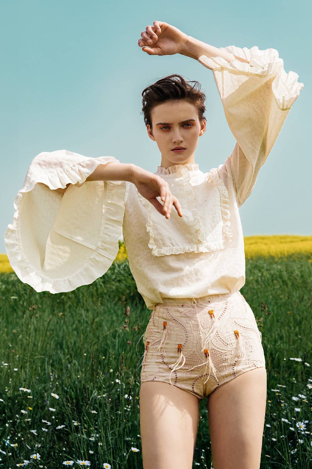 Kristina Ti DOMITILLA - Blouse CanCan