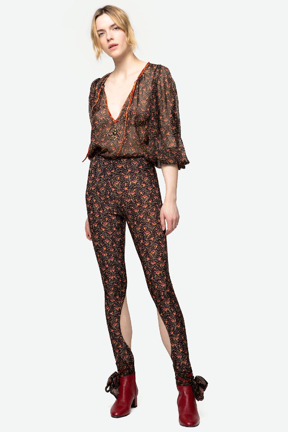 Kristina Ti ELINOR - Dark&Light Jersey Leggings