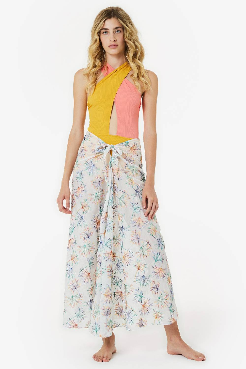 Kristina Ti ELLA - Pareo skirt Rainbow