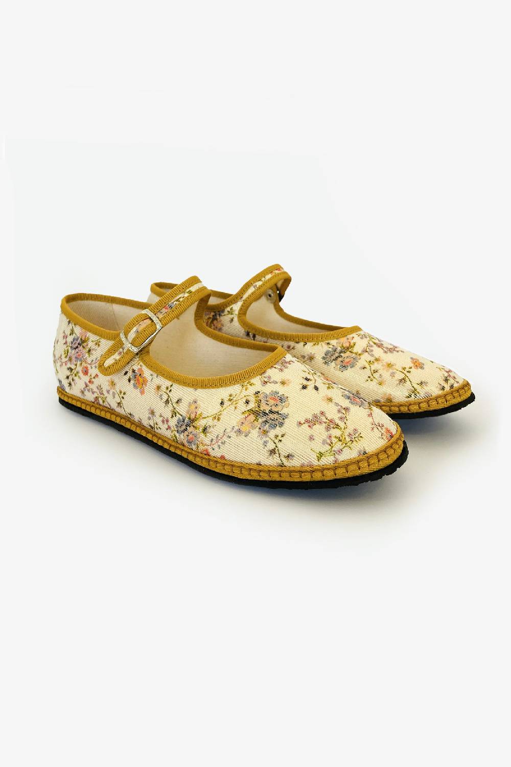 Kristina Ti ERICA - Mary Jane slipper Gold