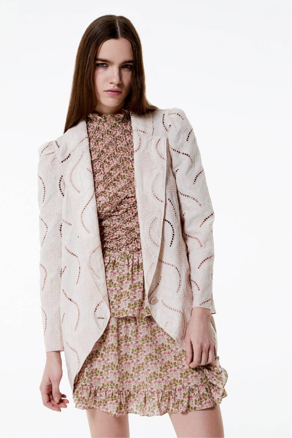 Kristina Ti EVA - Cotton Blazer Innocence