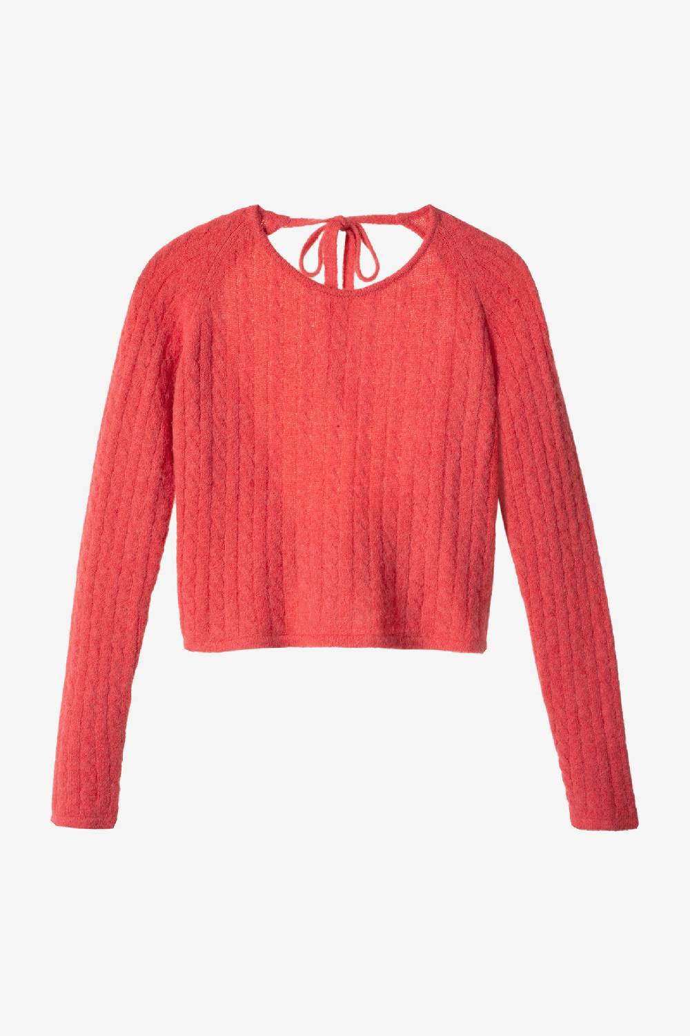 Kristina Ti FEDORA - Red cardigan