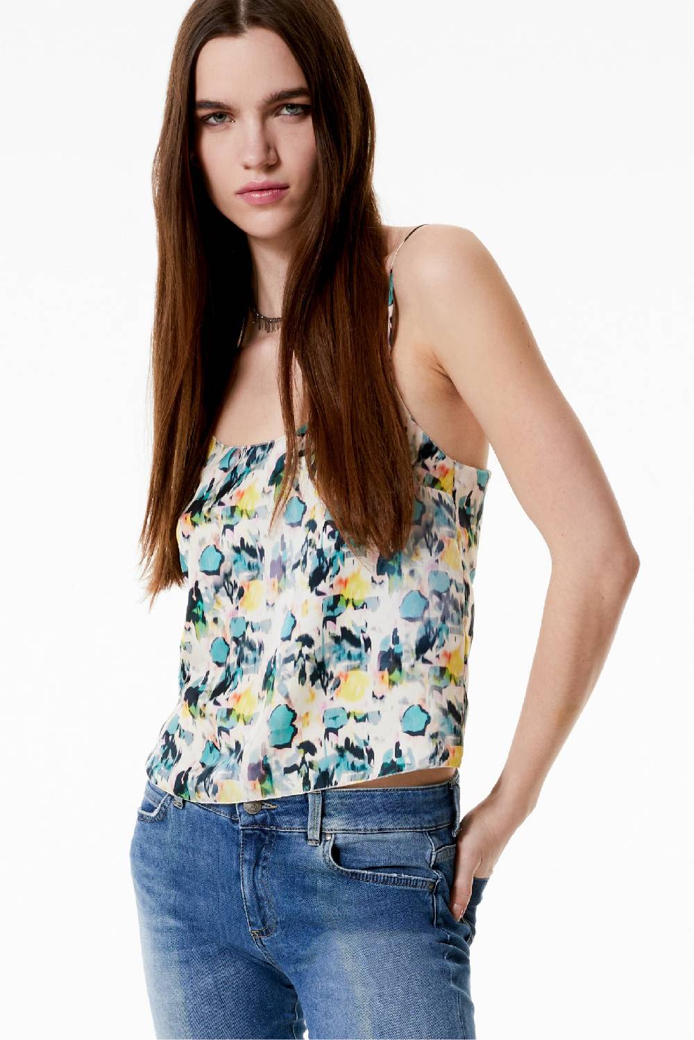 Kristina Ti GEORGIA - Silk top Watercolor