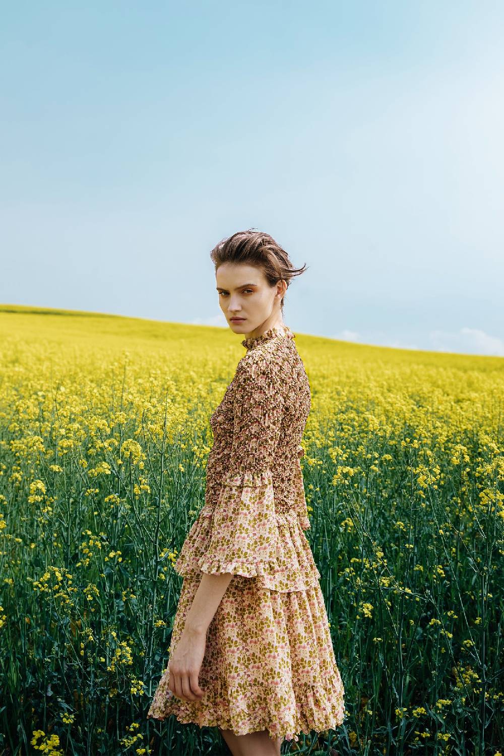 Kristina Ti GINEVRA - Ruffle Dress Poem