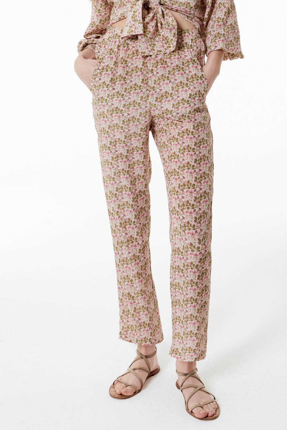 Kristina Ti JULIE - Silk trousers Poem