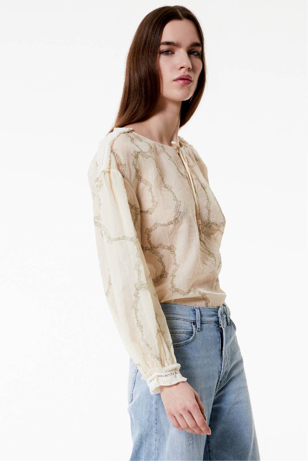 Kristina Ti KIM - Blouse With Laces Grace