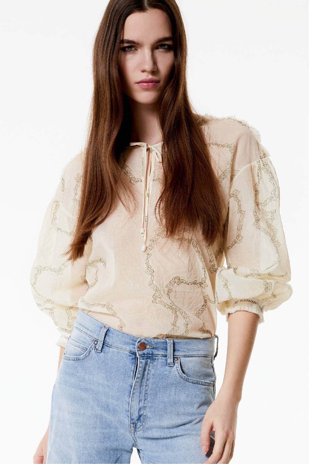 Kristina Ti KIM - Blouse with laces Grace