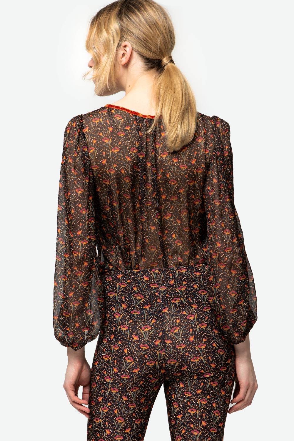 Kristina Ti LORELLA - Boho-chic Jewel Blouse