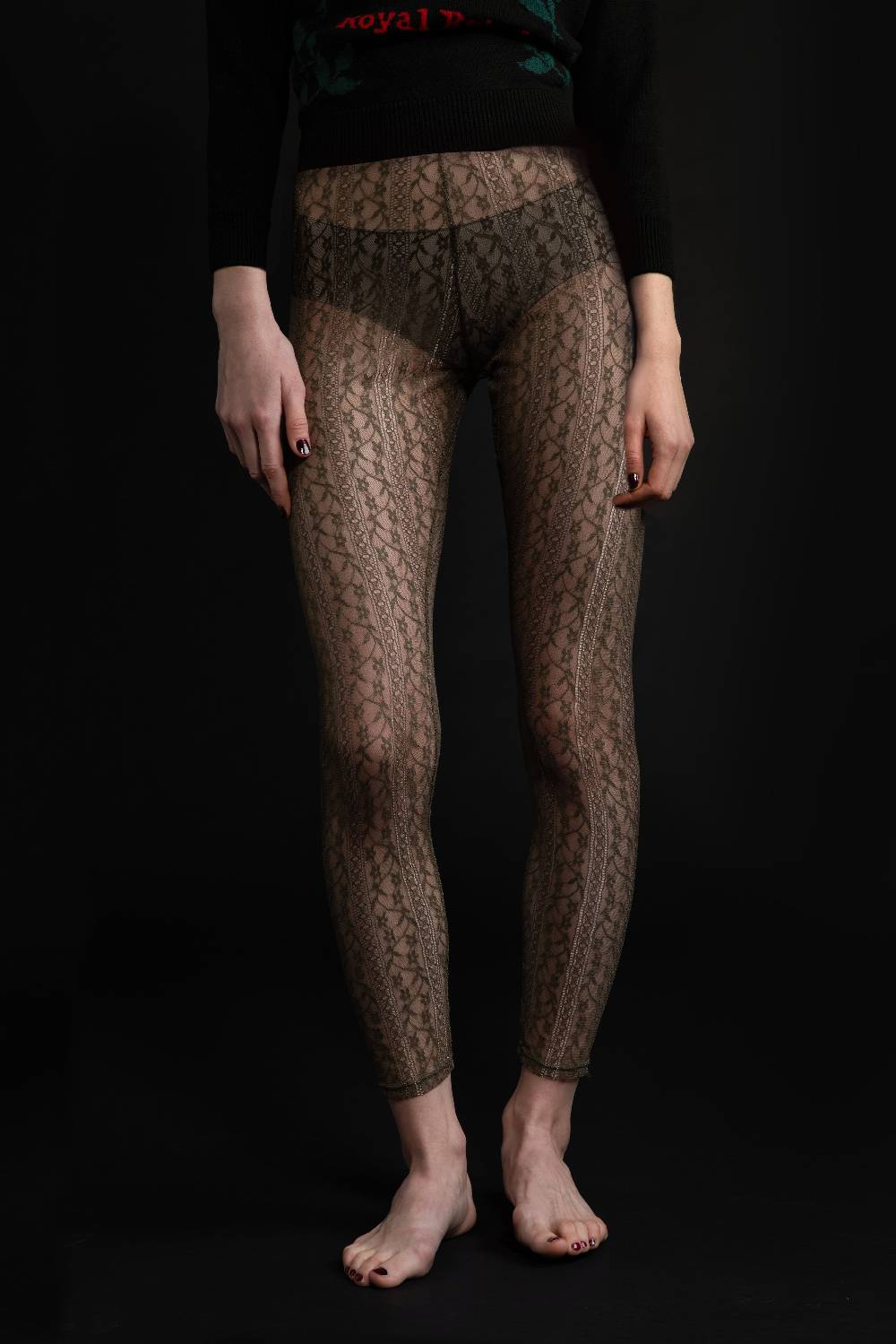 Kristina Ti LUDMILLA - Lace Leggings