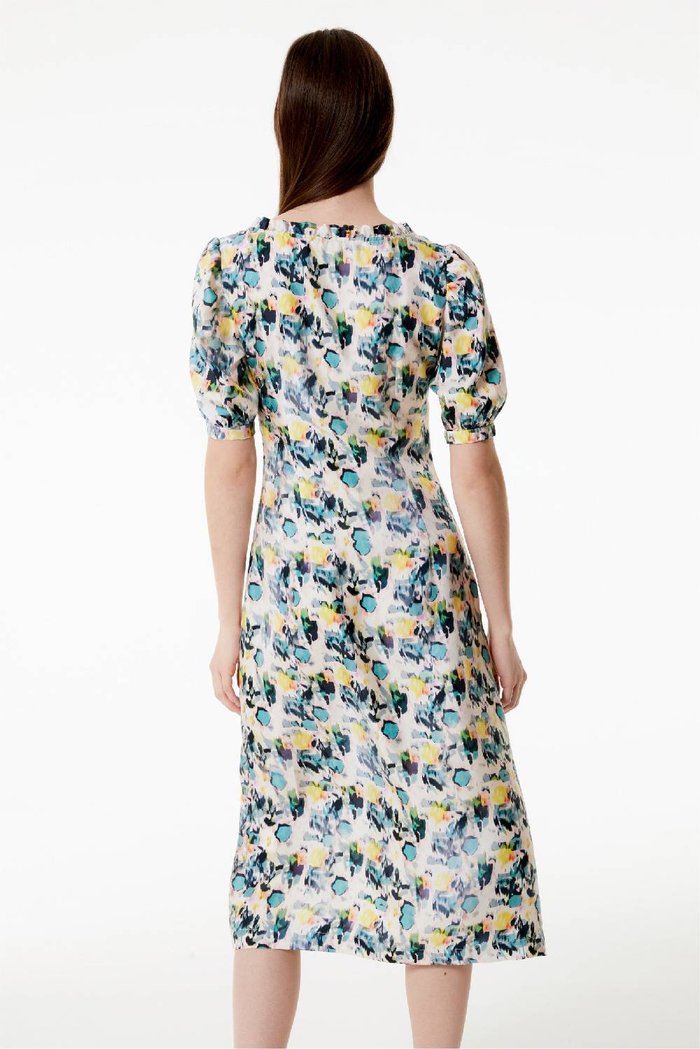 Kristina Ti MATILDA - Silk Dress Watercolor