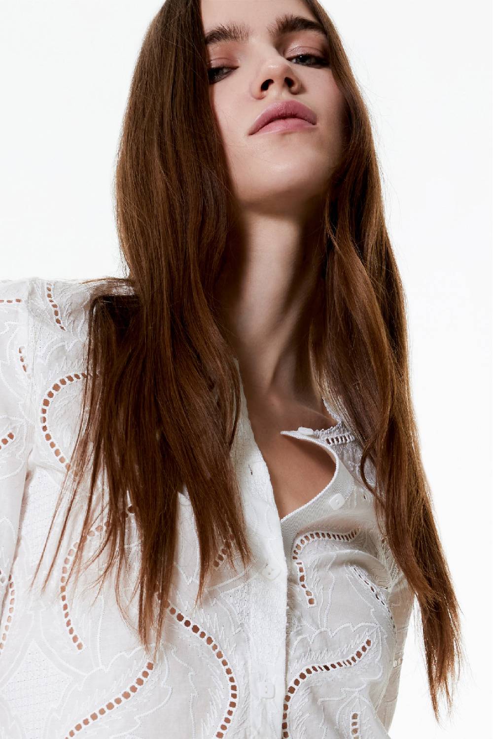 Kristina Ti MATILDE - Cotton Blouse Innocence