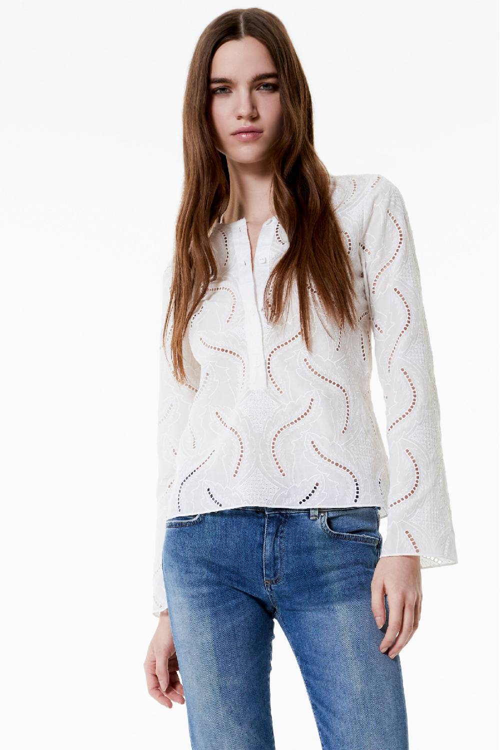 Kristina Ti MATILDE - Cotton blouse Innocence