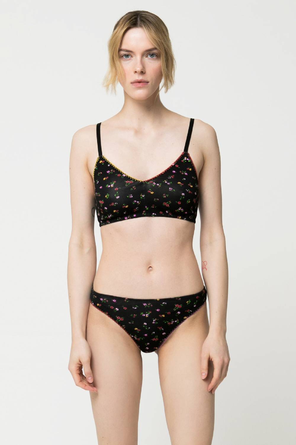 Kristina Ti MAYA - Microfloral Briefs In Jersey