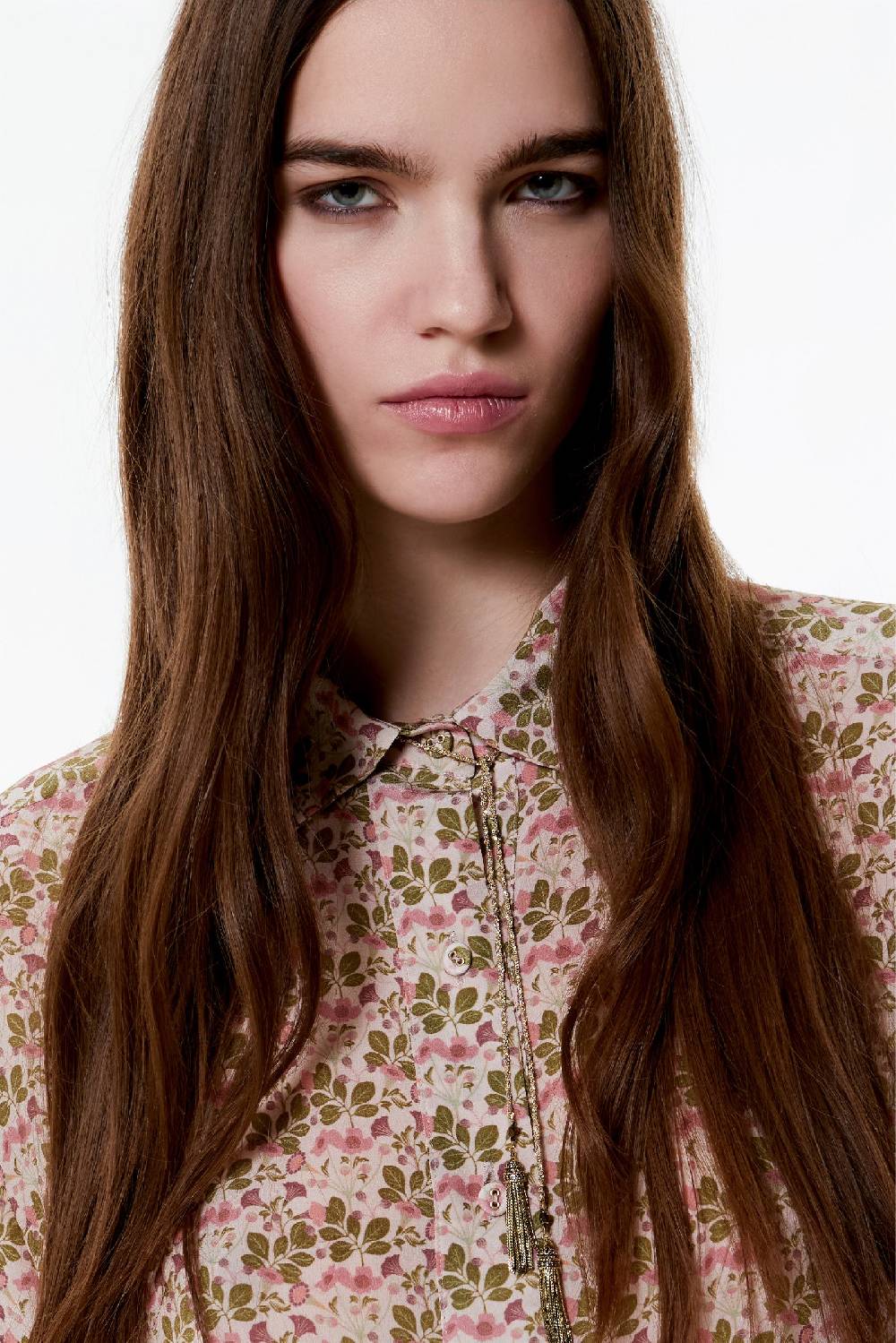 Kristina Ti OLIMPIA - Men's Silk Shirt Poem