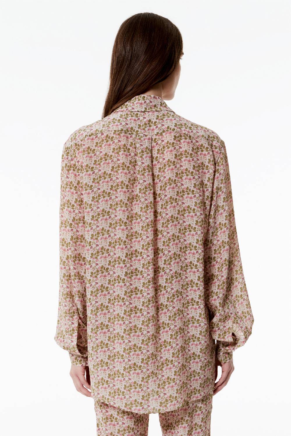 Kristina Ti OLIMPIA - Men's Silk Shirt Poem