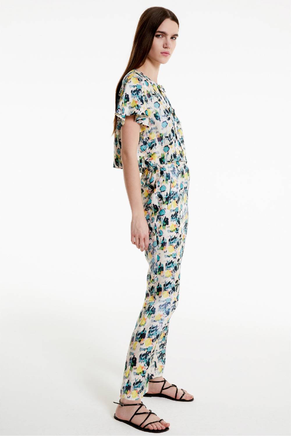 Kristina Ti PAULA - Silk Blouse Watercolor