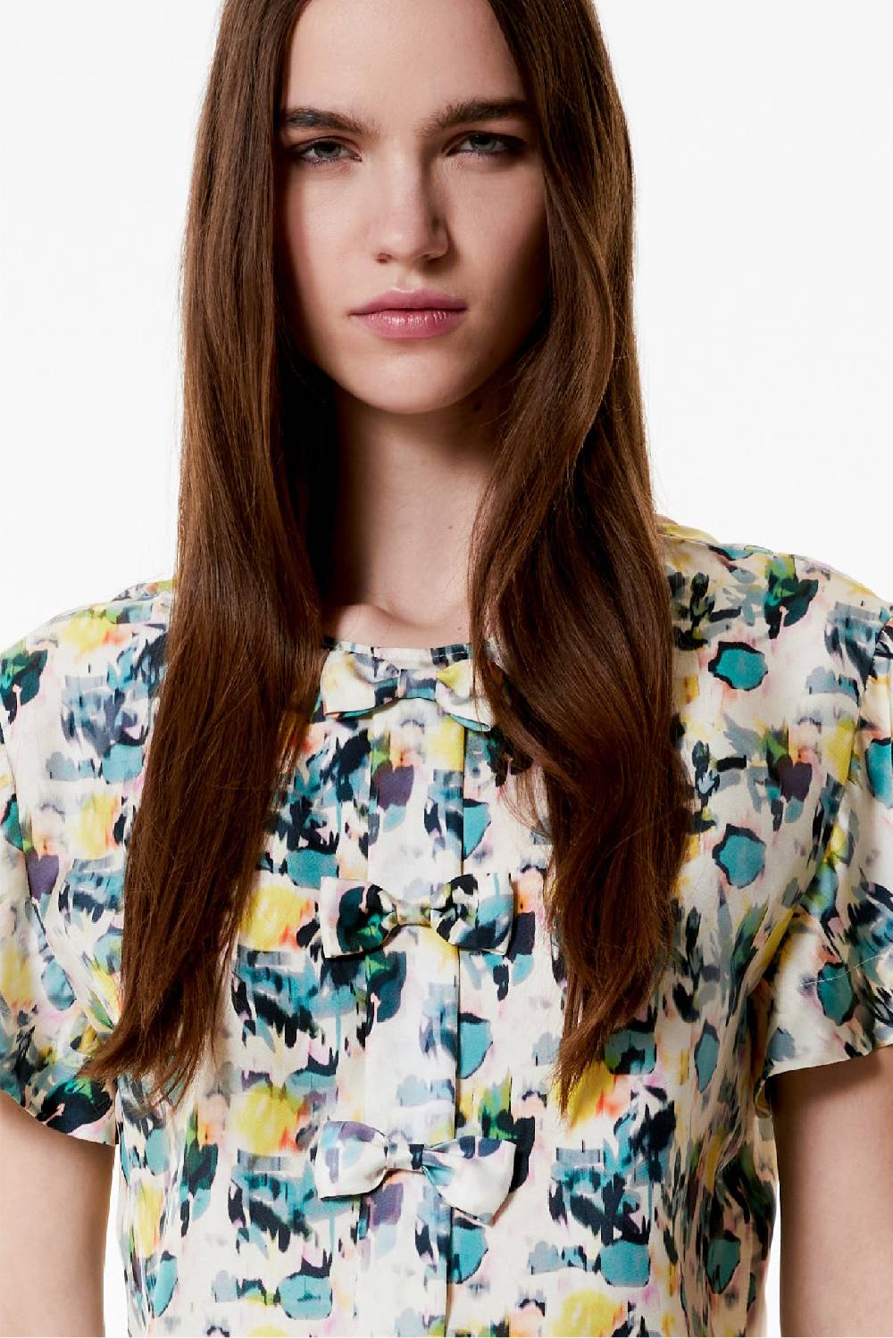 Kristina Ti PAULA - Silk Blouse Watercolor