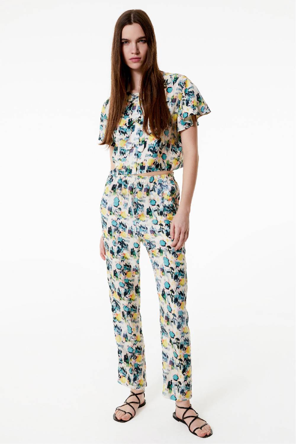 Kristina Ti PAULA - Silk blouse Watercolor