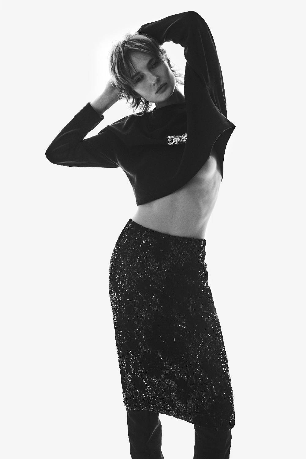 Kristina Ti REBECCA - Gold Sweatshirt