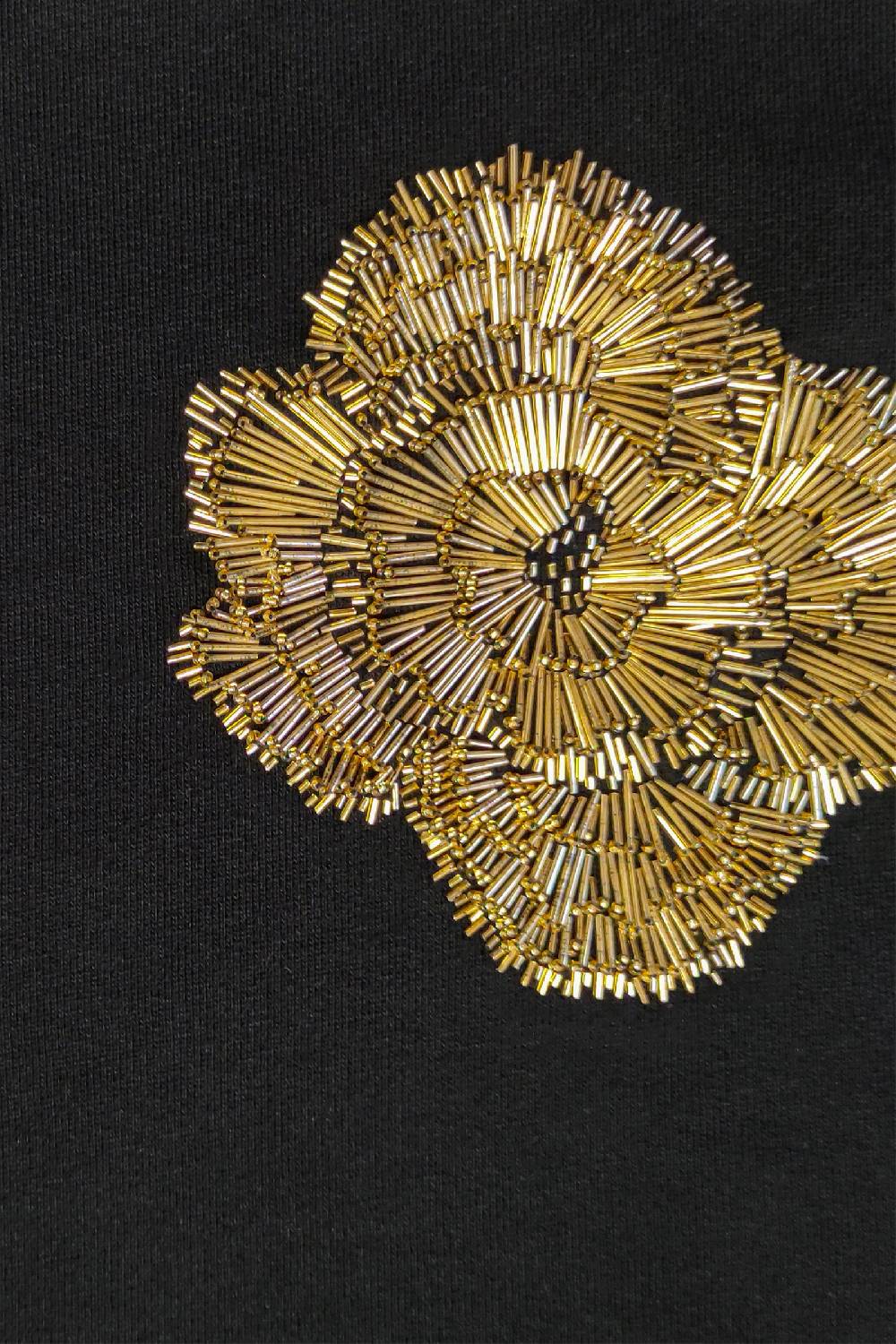 Kristina Ti REBECCA - Gold Sweatshirt