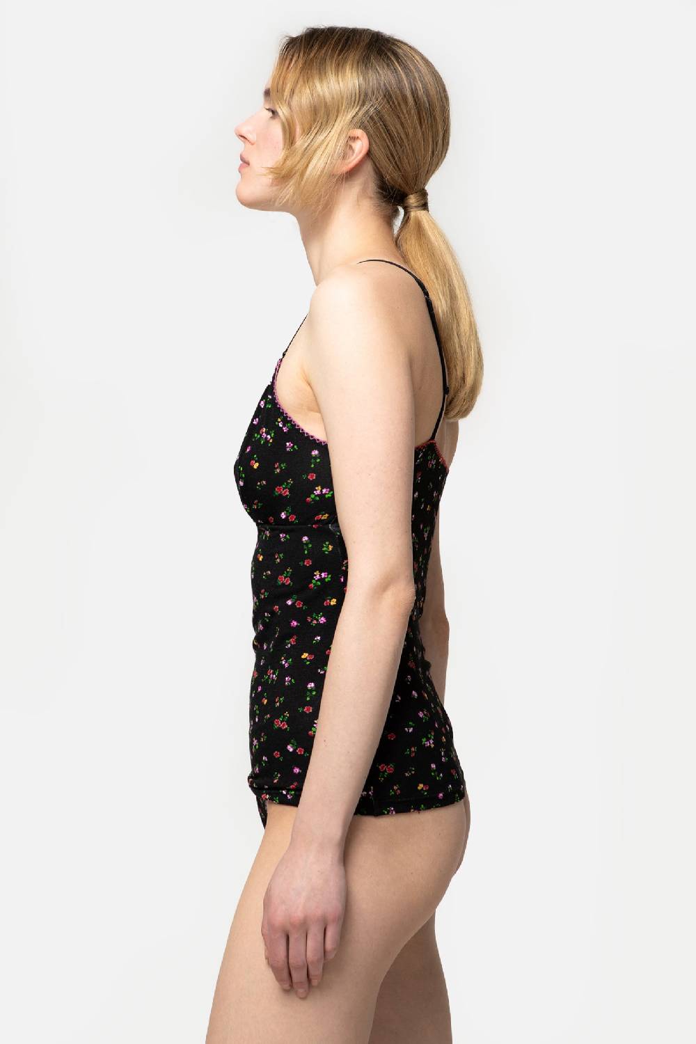 Kristina Ti RITA - Microfloral Top In Jersey