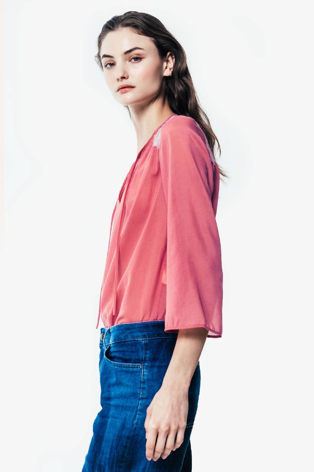 Kristina Ti SOFIA - Blouse With Lace