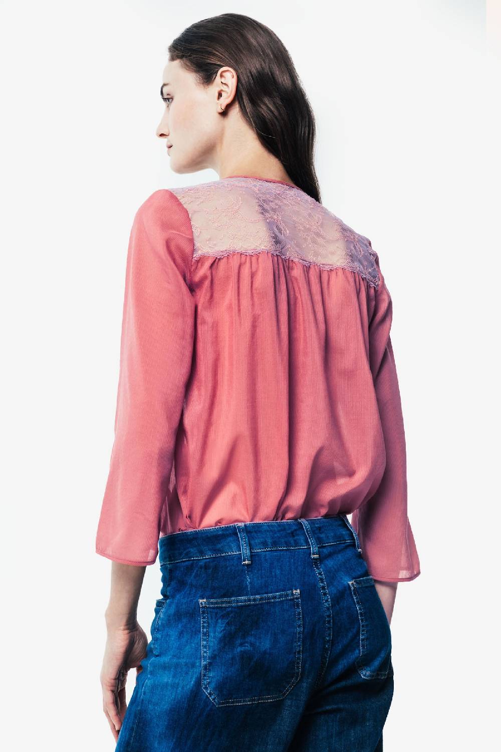 Kristina Ti SOFIA - Blouse With Lace