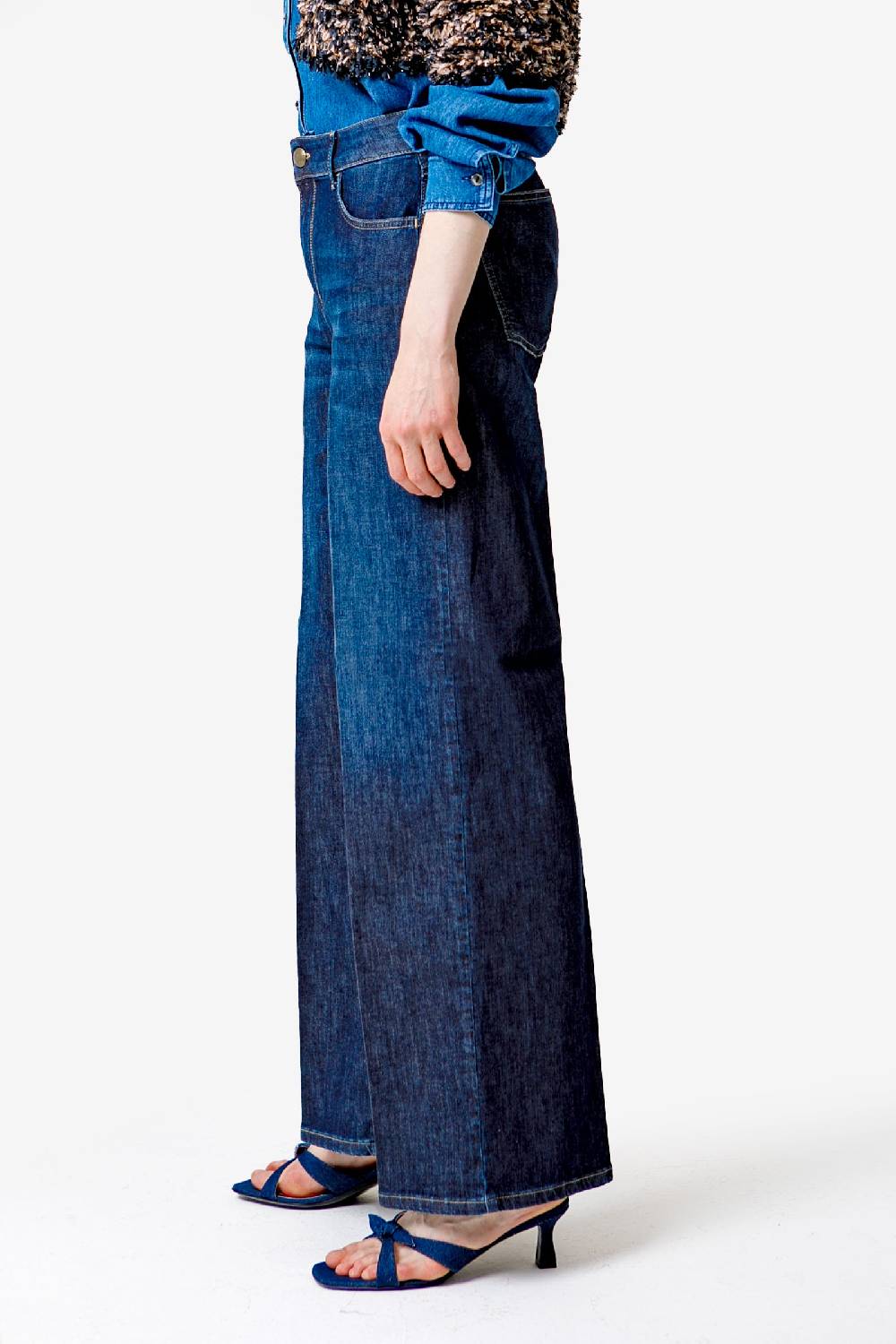 Kristina Ti SOFIA - Low Waist Denim Jeans