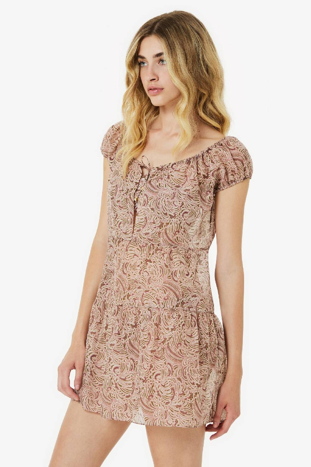 Kristina Ti SOFIA - Mini Dress Coralline