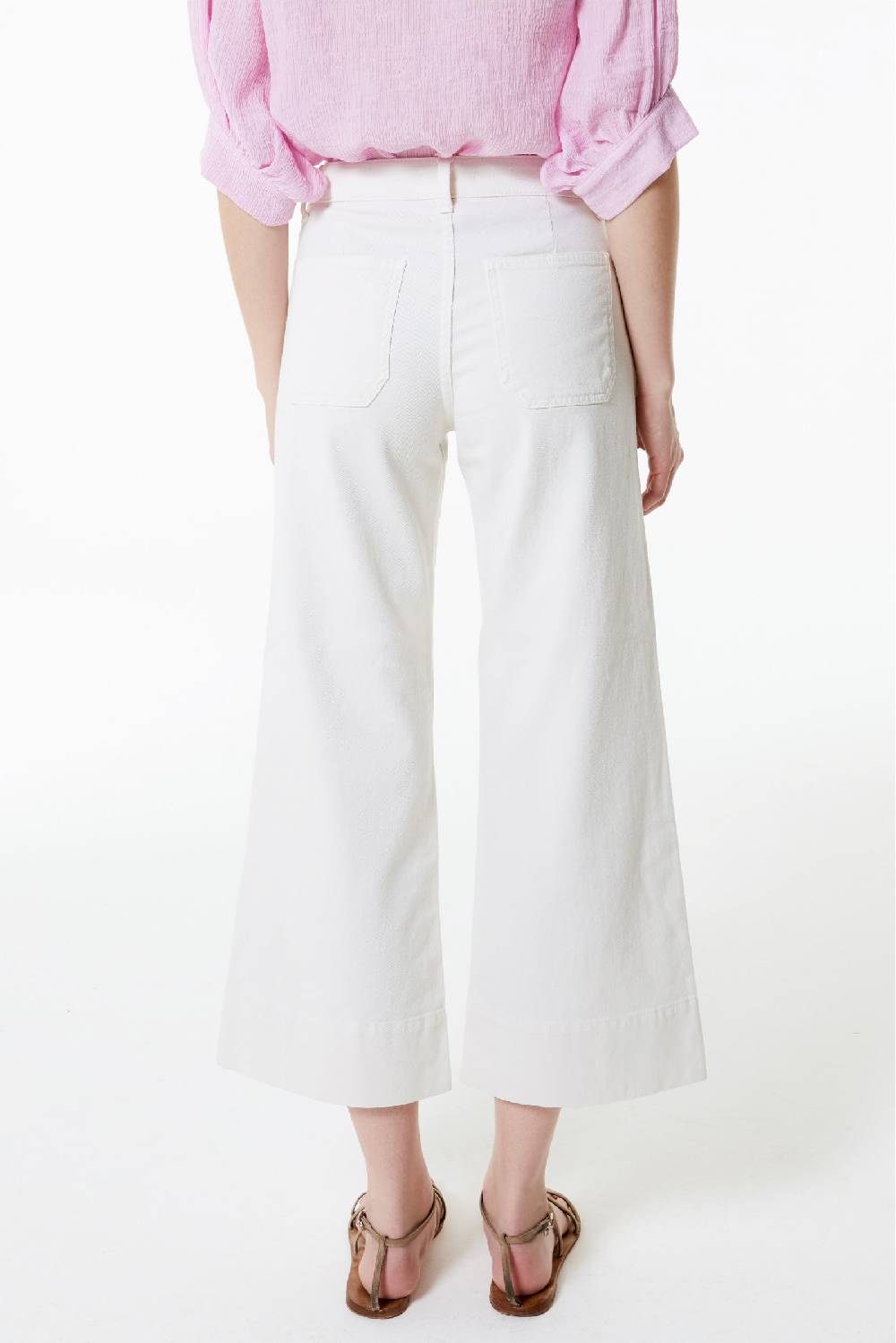 Kristina Ti TEA - Jeans Cropped Flare