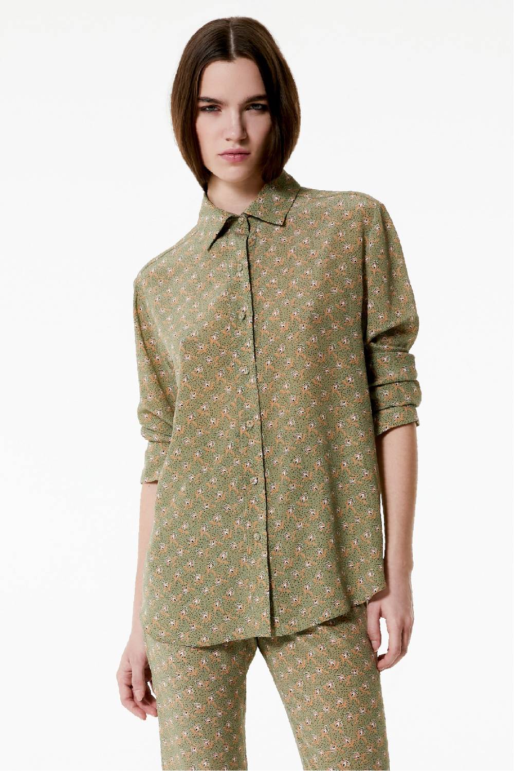 Kristina Ti VALENTINA - Men's shirt Woods