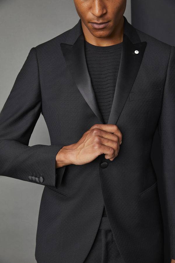 L.B.M. 1911 Abito Smoking BUM BUM Drop 8 Nero Abito Smoking BUM BUM Drop 8 Nero