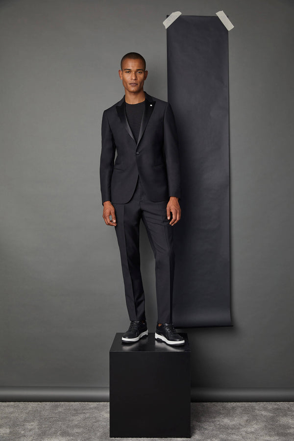 L.B.M. 1911 Abito Smoking BUM BUM Drop 8 nero Abito Smoking BUM BUM Drop 8 nero