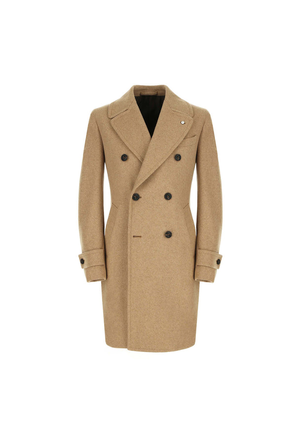 L.B.M. 1911 Cappotto Chesterfield In Jersey Beige Cappotto Chesterfield In Jersey Beige