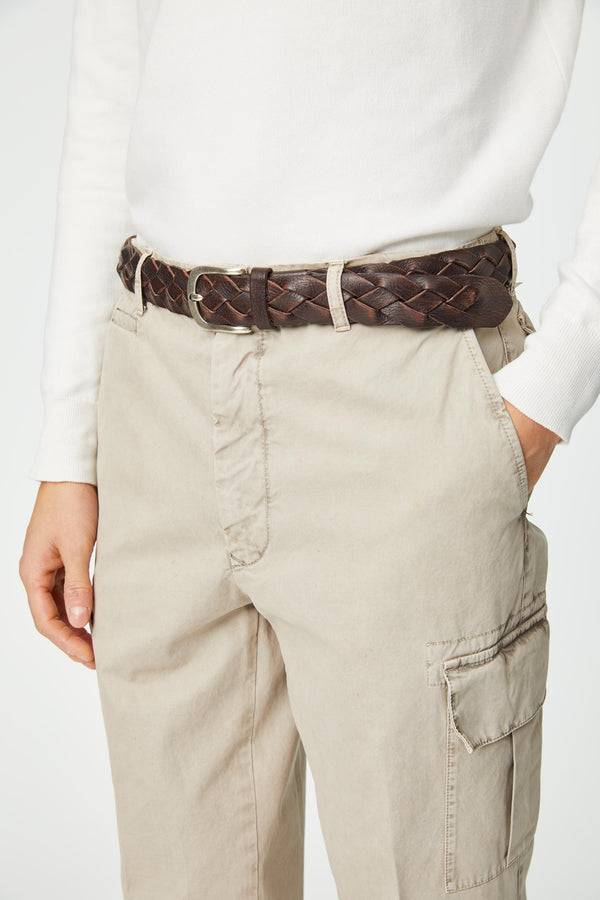 L.B.M. 1911 Cintura In Cuoio Intrecciata Cintura In Cuoio Intrecciata