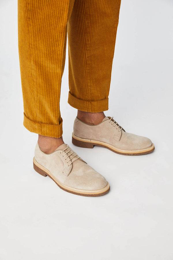 L.B.M. 1911 Derby In Pelle Beige Derby In Pelle Beige