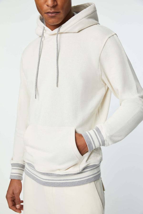 L.B.M. 1911 Felpa Con Cappuccio E Dettagli In Contrasto Felpa Con Cappuccio E Dettagli In Contrasto