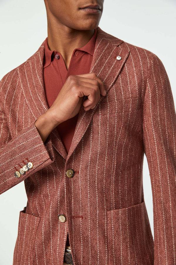 L.B.M. 1911 Giacca EDDY Terra Di Siena Washed Giacca EDDY Terra Di Siena Washed