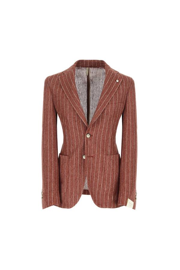 L.B.M. 1911 Giacca EDDY Terra Di Siena Washed Giacca EDDY Terra Di Siena Washed