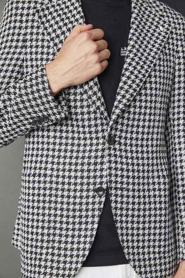 L.B.M. 1911 Giacca Francis Slim Pied De Poule Giacca Francis Slim Pied De Poule