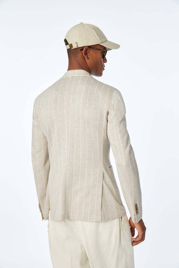 L.B.M. 1911 Giacca JACK In Jersey Beige Giacca JACK In Jersey Beige