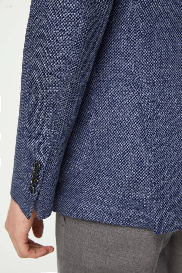 L.B.M. 1911 Giacca JACK In Jersey Blu Denim Giacca JACK In Jersey Blu Denim