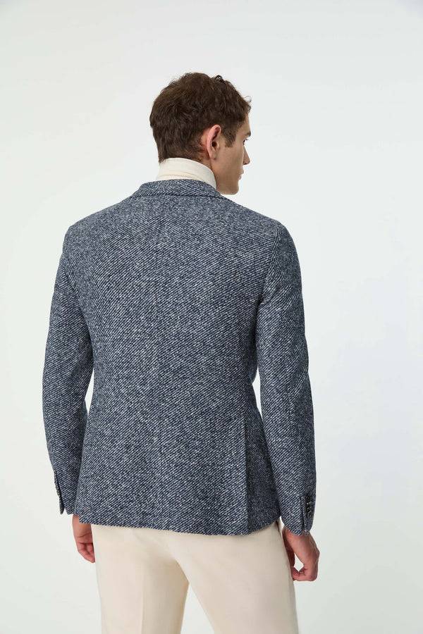 L.B.M. 1911 Giacca JACK In Jersey Blu Giacca JACK In Jersey Blu