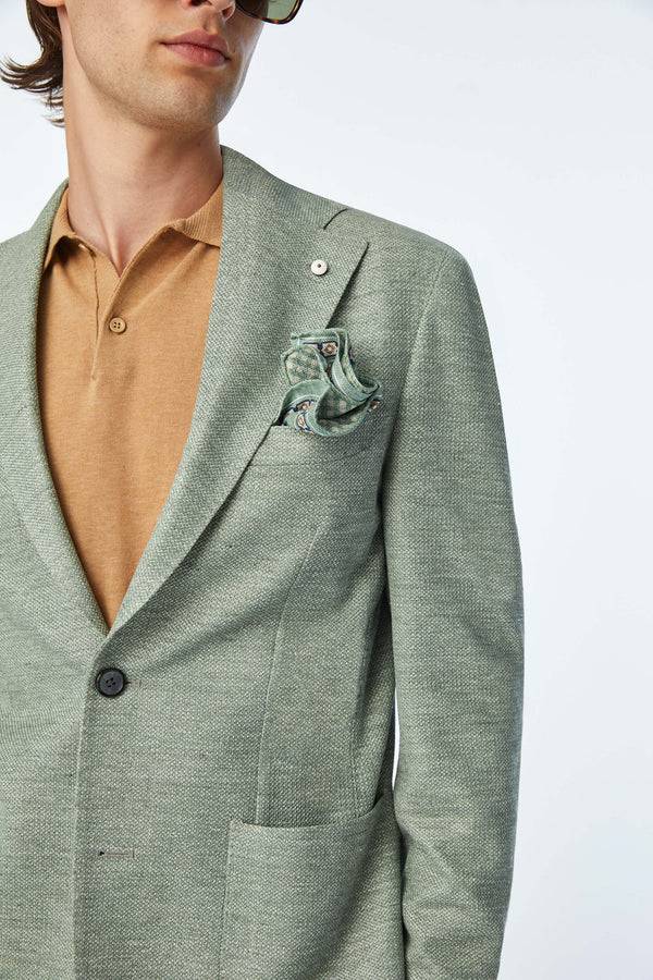 L.B.M. 1911 Giacca JACK In Jersey Verde Giacca JACK In Jersey Verde