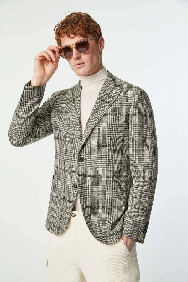 L.B.M. 1911 Giacca JACK non trattata verde chiaro Giacca JACK non trattata verde chiaro